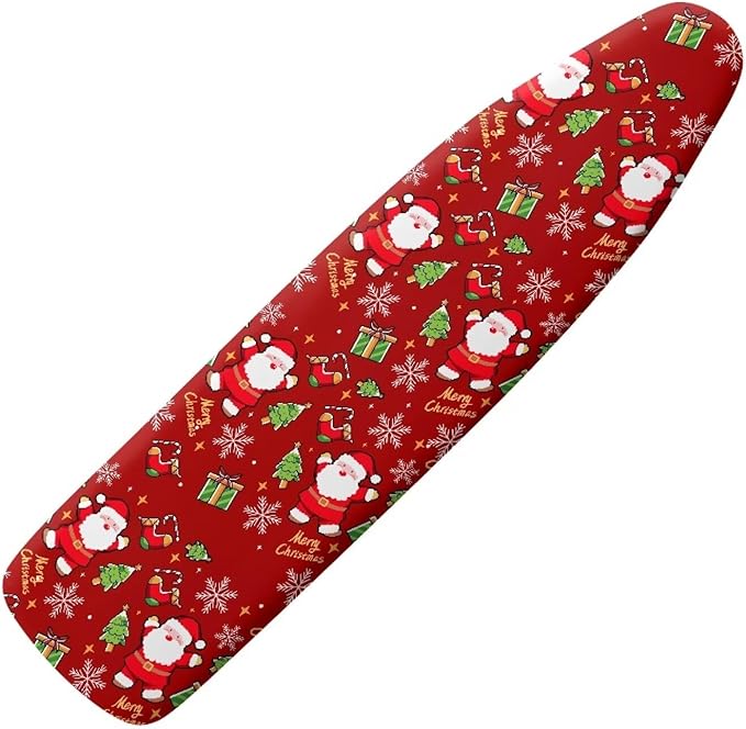 Christmas Cute Santa Claus Ironing Board Cover Standard Ironing Board Cover
