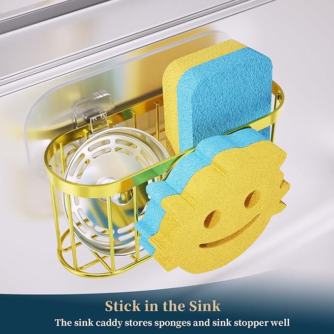 Consumest Sponge Holder Smiley Face