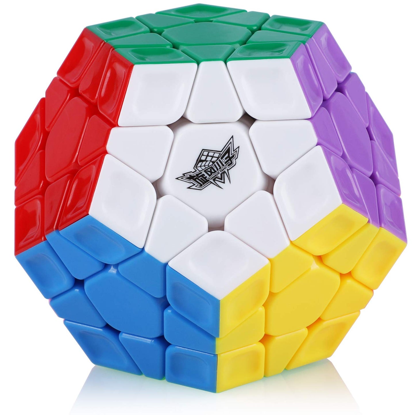 Maomaoyu Megaminx Dodecahedron 3x5 Megaminx Speed Magic Cube Brain Teasers Stocking Filler Toy