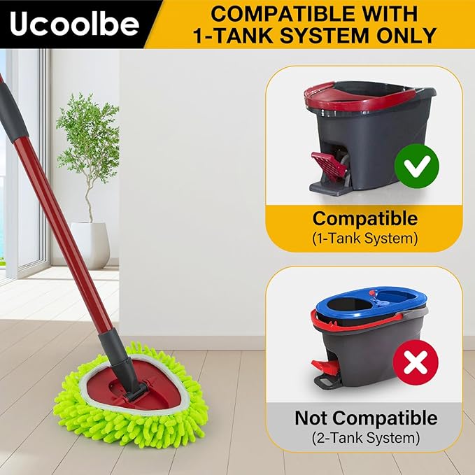 Chenille Duster Mop Head Compatible