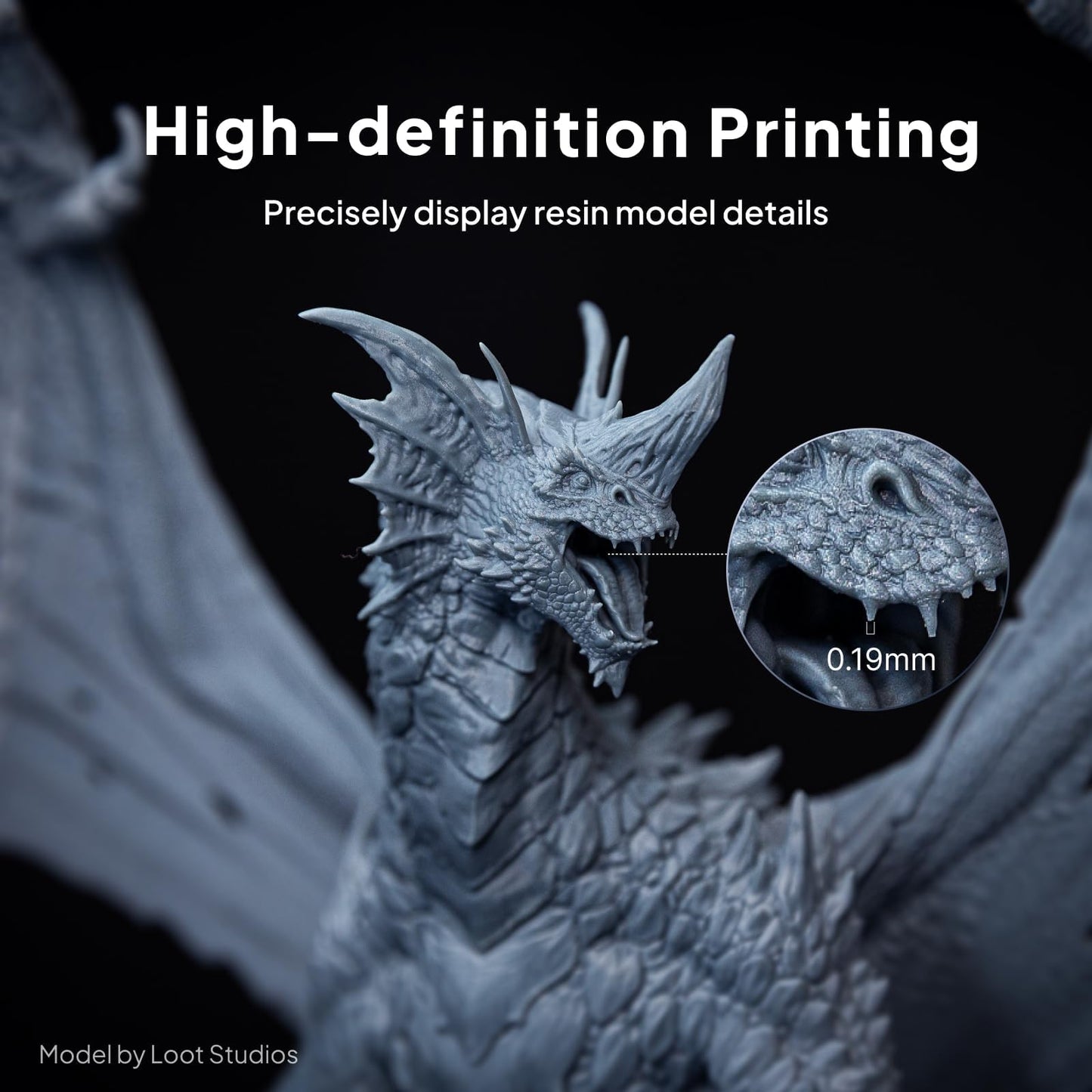 ELEGOO Saturn 4 Ultra 16K Resin 3D Printer with 10" 16K Mono LCD and Flip-up Lid, Smart Tank Heating at 30 °C, 150mm/h High Speed Printing, Large Printing Size of 8.33 × 4.66 × 8.66 Inches