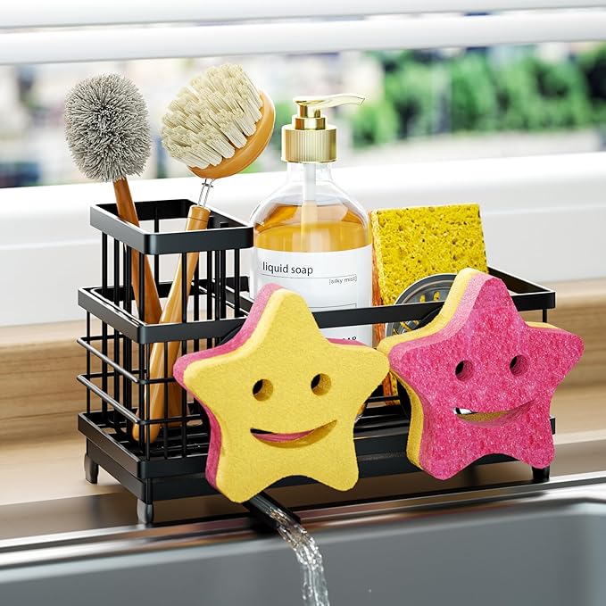 HapiRm Sink Caddy Sponge Holder