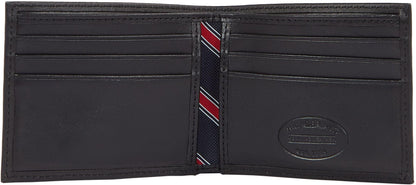 Tommy Hilfiger Men’s Eton Mini Wallet, Black (Black), One Size