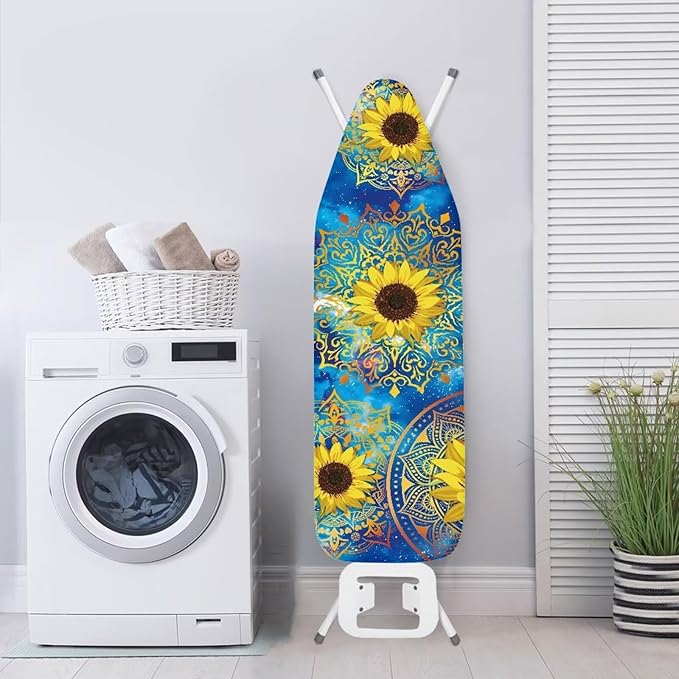 15x54 Inch Ironing Board Cover, Sunflower Printed Ironing Board Protector