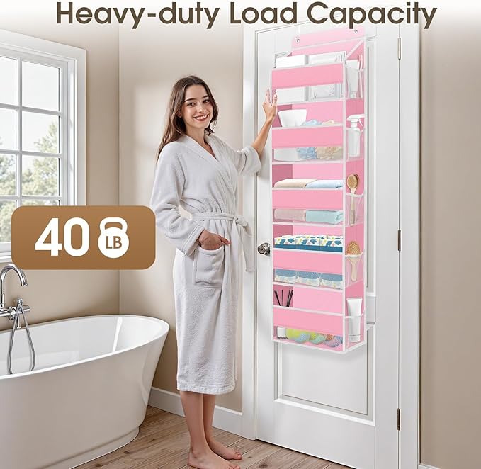 2 Pack Over The Door Organizer Hanging Storage Organizers