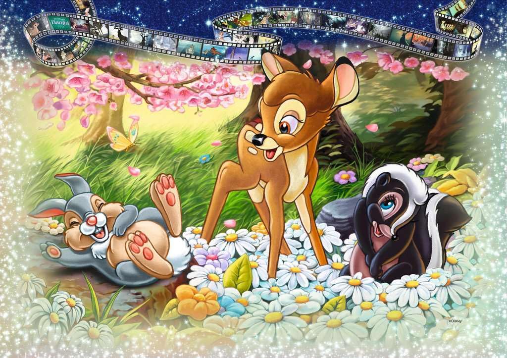 Ravensburger - Disney Memorable Moments - Spectacular 40000 Piece Jigsaw Puzzle - Bold Imagery of Favorite Characters - Cinderella, Bambi & More - Puzzles for Adults