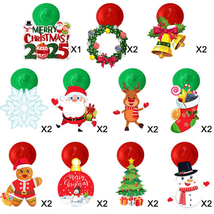 30 Pcs Christmas Hanging Foil Swirl Decorations Set Xmas Holiday Snowman Elk Sign Hanging Swirls Ceiling Decorations for Indoor Outdoor Xmas Holiday Party Supplies (Snowman Elk)