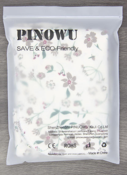 PINOWU Reusable Paper Towels Cotton Cloths (12pcs), Absorbent Kitchen Dishcloths (25x25cm) Washable Paperless Towels Zero Waste Alternative Napkins for Kitchen Household