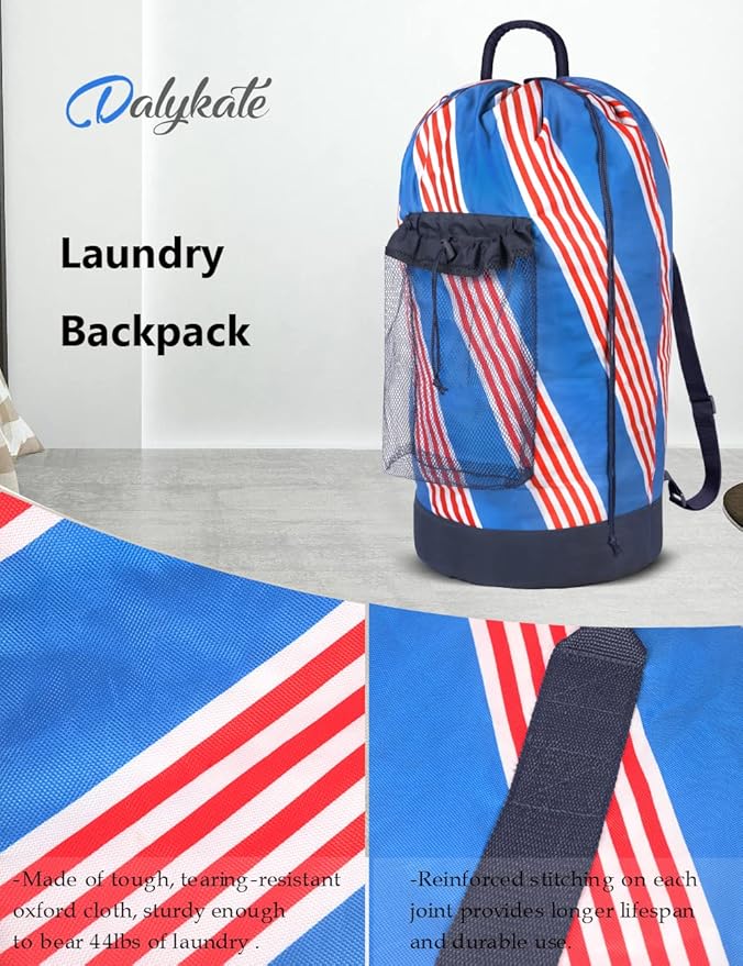 Dalykate Backpack Laundry Bag
