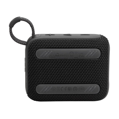 JBL GO 4 Ultra-Portable Bluetooth Speaker with Big JBL Pro Sound and Punchy Bass, PlaytimeBoost, Waterproof Design and 7-Hour Playtime, Black