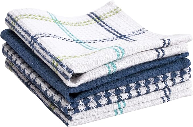 T-Fal Premium Waffle Dish Cloths: Highly Absorbent, Super Soft Long Lasting