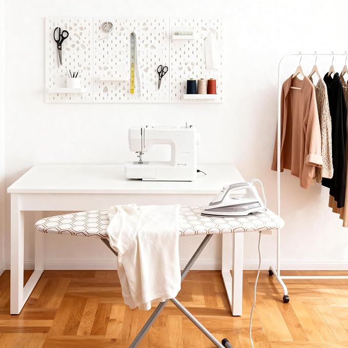 SheeChung Ironing Board Cover and Pad 18"x49", Wide Ironing Board Cover