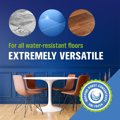 WoldoClean Floor Cleaner for Mopping Robots 750ml - Universal Streak-Free Cleaning for All Mopping & Vacuum Robots