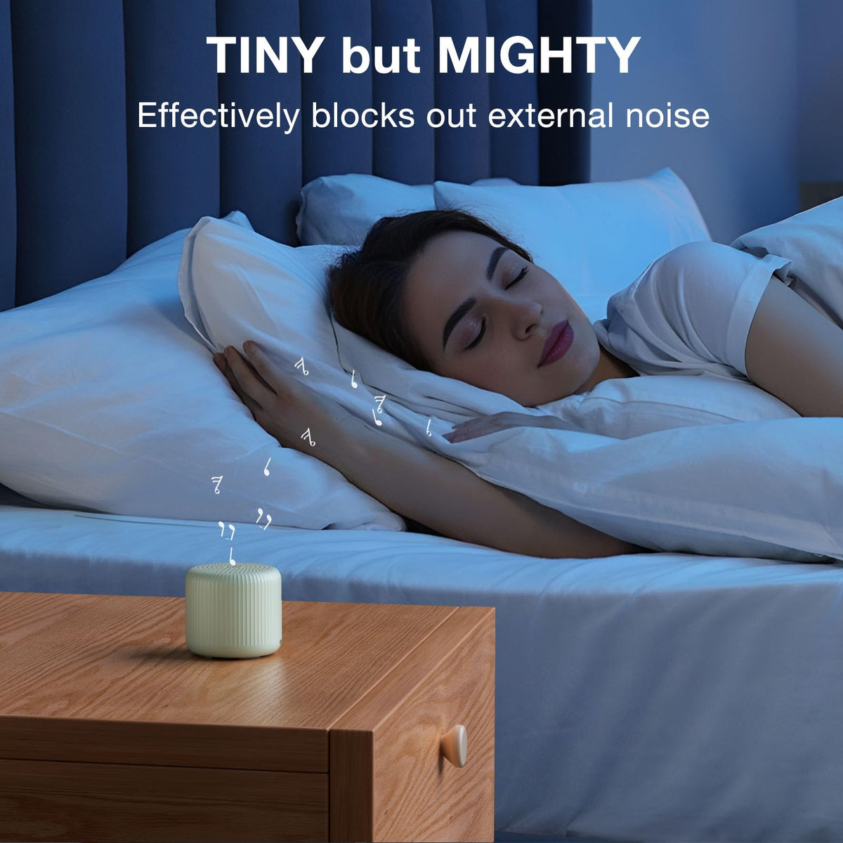 White Noise Machine Baby Portable Sound Machine,LEICEX Travel Sound Machine,15 Non-Looping Sound Timer and Memory Play, Mini White Noise Machine for Sleeping Office Travel （Mint）