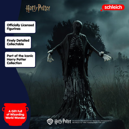 Schleich Harry Potter - 6" Dementor Figurine - Wizarding World Collectible Figures for Kids and Adults - Halloween Dementor Decoration - Toys for Ages 6+ | 13992