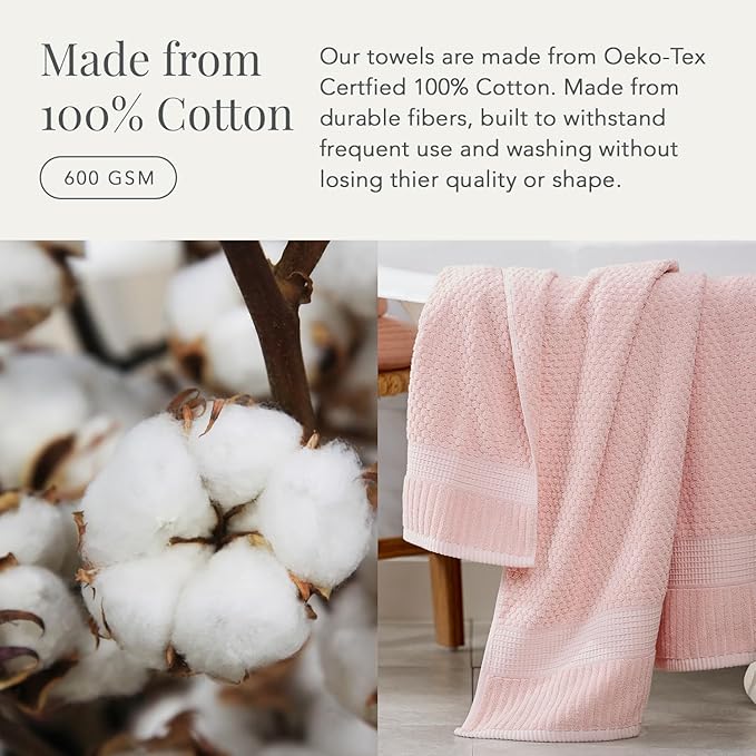 NY Loft 100% Cotton 2 Pack Bath Sheet Towel Set | Extra Large Oversize Bath