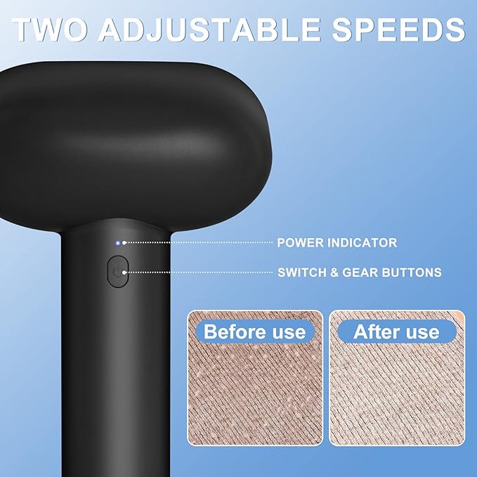 Fabric Shaver, Handzee Electric Lint Shaver, Dual Motor Sweater Shaver