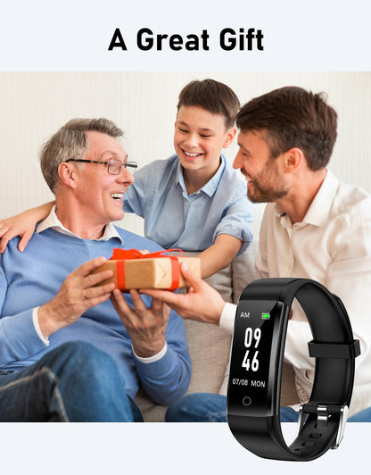 GRV Pedometer Watch Fitness Watch No Bluetooth/App/Phone Required,Fitness Tracker with Step Counter Calories Counter Sleep Monitor for Walking Running