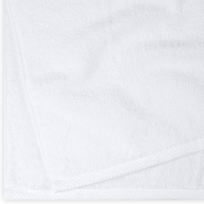 Amazon Basics 2-Piece Quick-Dry Oversize Bath Towel, 100% Cotton