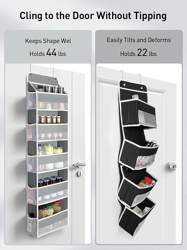 Yecaye 2 Pc Over The Door Organizer
