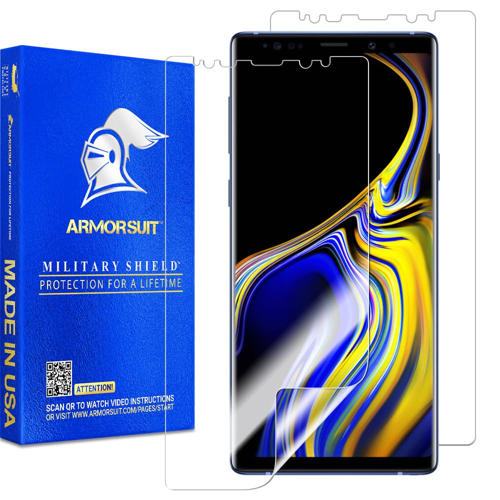 ArmorSuit 2 Pack for Samsung Galaxy S24 Ultra Screen Protector (6.8") Case Friendly MilitaryShield HD Clear Film - Made in USA