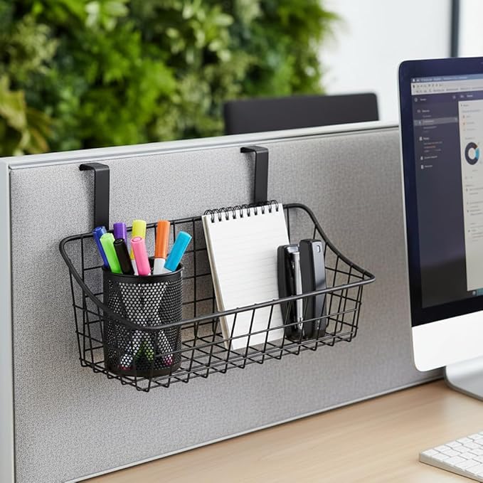 LeleCAT Cabinet Door Organizer Basket