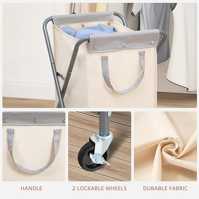 STORAGE MANIAC Collapsible Laundry Hamper