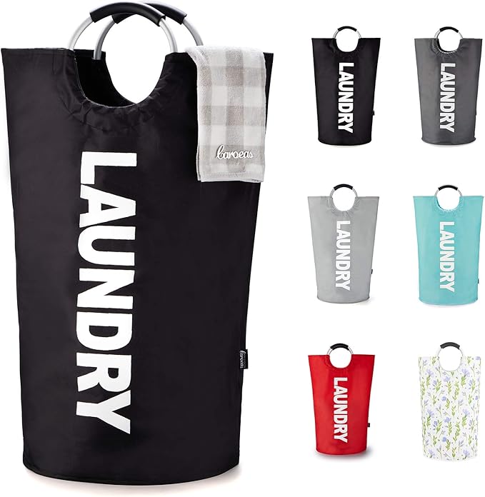 Caroeas 125L Laundry Basket, Large Laundry Hamper, Laundry Bag
