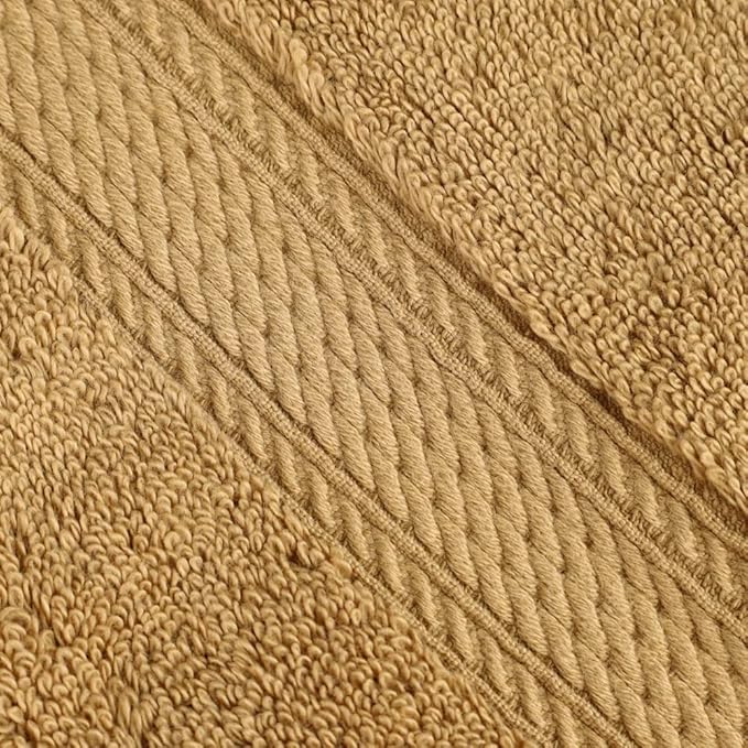 SUPERIOR Egyptian Cotton Pile 3 Piece Towel Set, Includes 1 Bath, 1 Hand