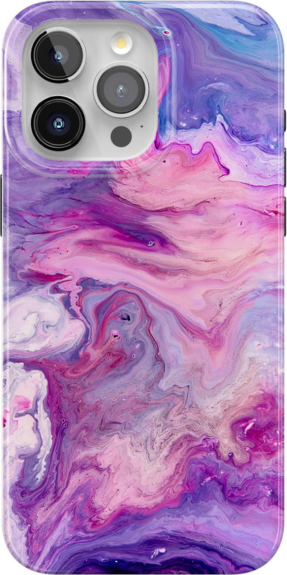 Casely iPhone 15 Pro Max Case | Nantucket Cottage | Blue Hydrangea | Compatible with MagSafe | Classic Ultra Slim Design