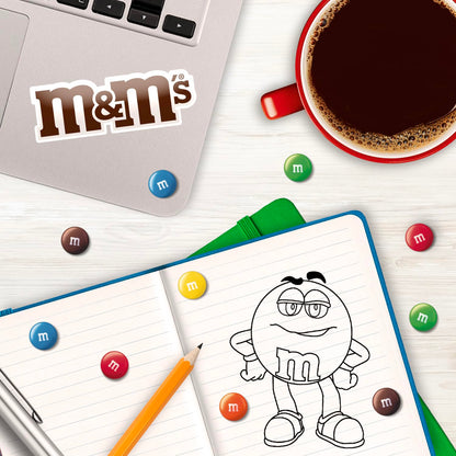 M&M'S Milk Chocolate Candy, Full Size 1.69 oz Bag, Pack of 36 Bulk Candy Chocolate