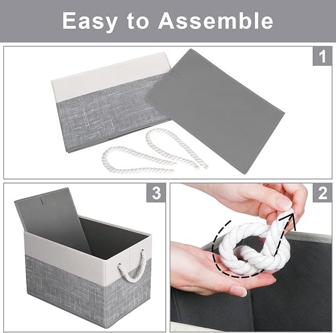 Fab Totes Foldable Storage Baskets