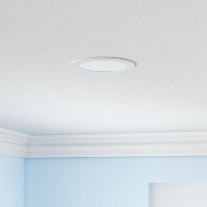Govee Smart Recessed Lighting 6 Inch, Wi-Fi Bluetooth Direct Connect RGBWW LED Downlight, 65 Scene Mode, Canless Recessed Light Work with Alexa & Google Assistant with Junction Box, 1100 Lumen, 4 Pack