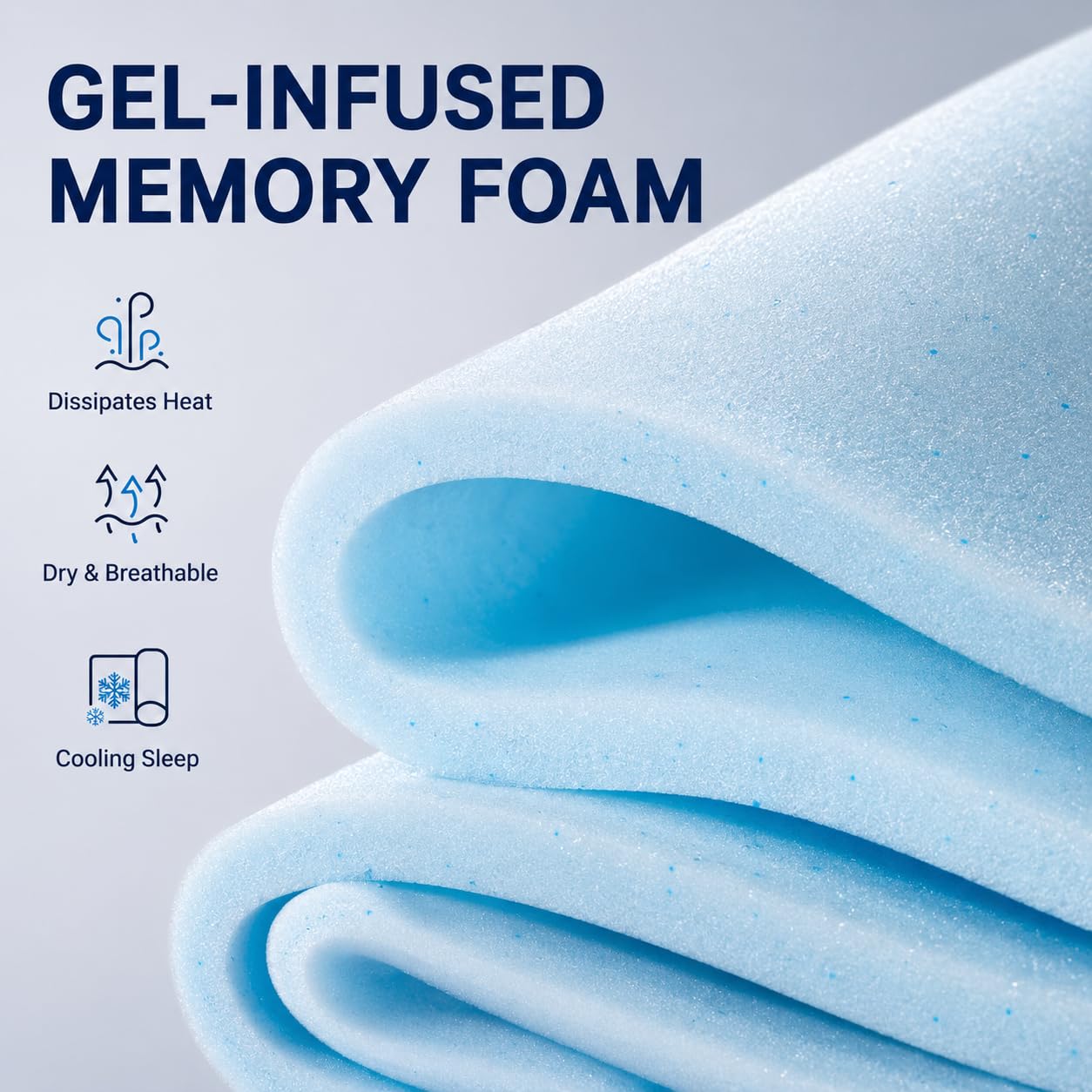 6 Inch Twin Mattress, Twin Size Memory Foam Mattress in a Box, Twin Mattress 6 Inch with Cooling Gel Foam, Medium Firm Support Foam Bed for Pressure Relief, CertiPUR-US Certified, 75" L x 38" W