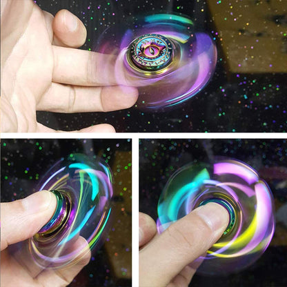 Phoenix Cool Fidget Hand Spinners Toy for Kids Adults, Dragon Finger Spinner Metal Focus Fingertip Gyro Stress Relief Hand Finger Spinner Desk Toy Christmas Birthday Gift (Rainbow)