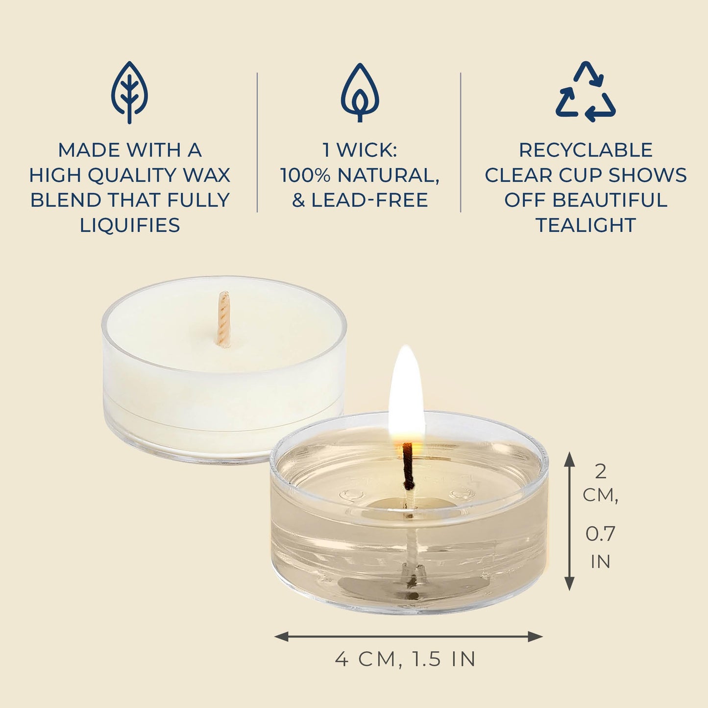 PartyLite Tea Lights Candles, Marshmallow and Vanilla with Caramel Scent, Gift Set of 12, Aromatherapy with up to 4 to 6 Hours Burn Time, Ideal for Home Decor, Holiday Gifting & Celebration