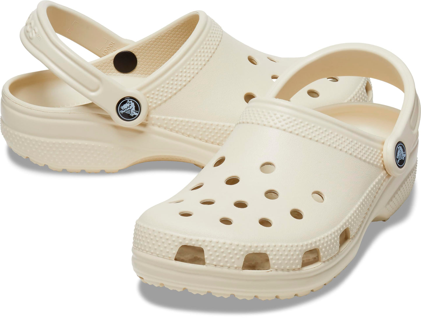 Crocs Unisex Classic Clogs Clogs, Bone,7 UK Men/ 8 UK Women