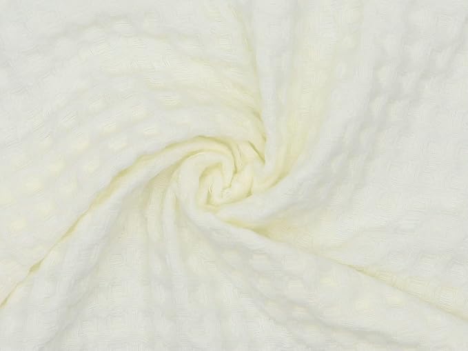 Mia's Dream Premium Cotton Waffle Bathroom Towel Set, 3 Pack Quick Drying