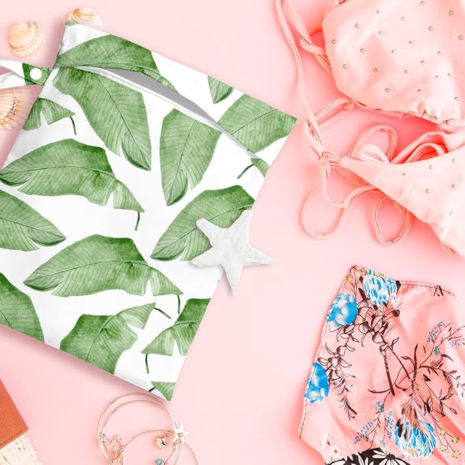Wet Bag, Wet Dry Bag, Wet Bag for Swimsuit, Dirty Yoga Gym Clothes, Makeup Bag