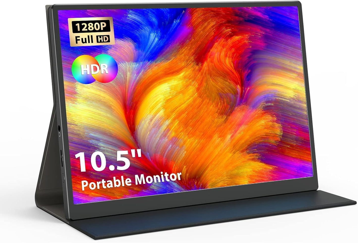 Eyoyo Portable Monitor, 10.5” FHD 1920x1280 Small Travel Monitor with Mini HDMI USB C Input External Second Screen for Laptop 100% SRGB Tiny IPS Display