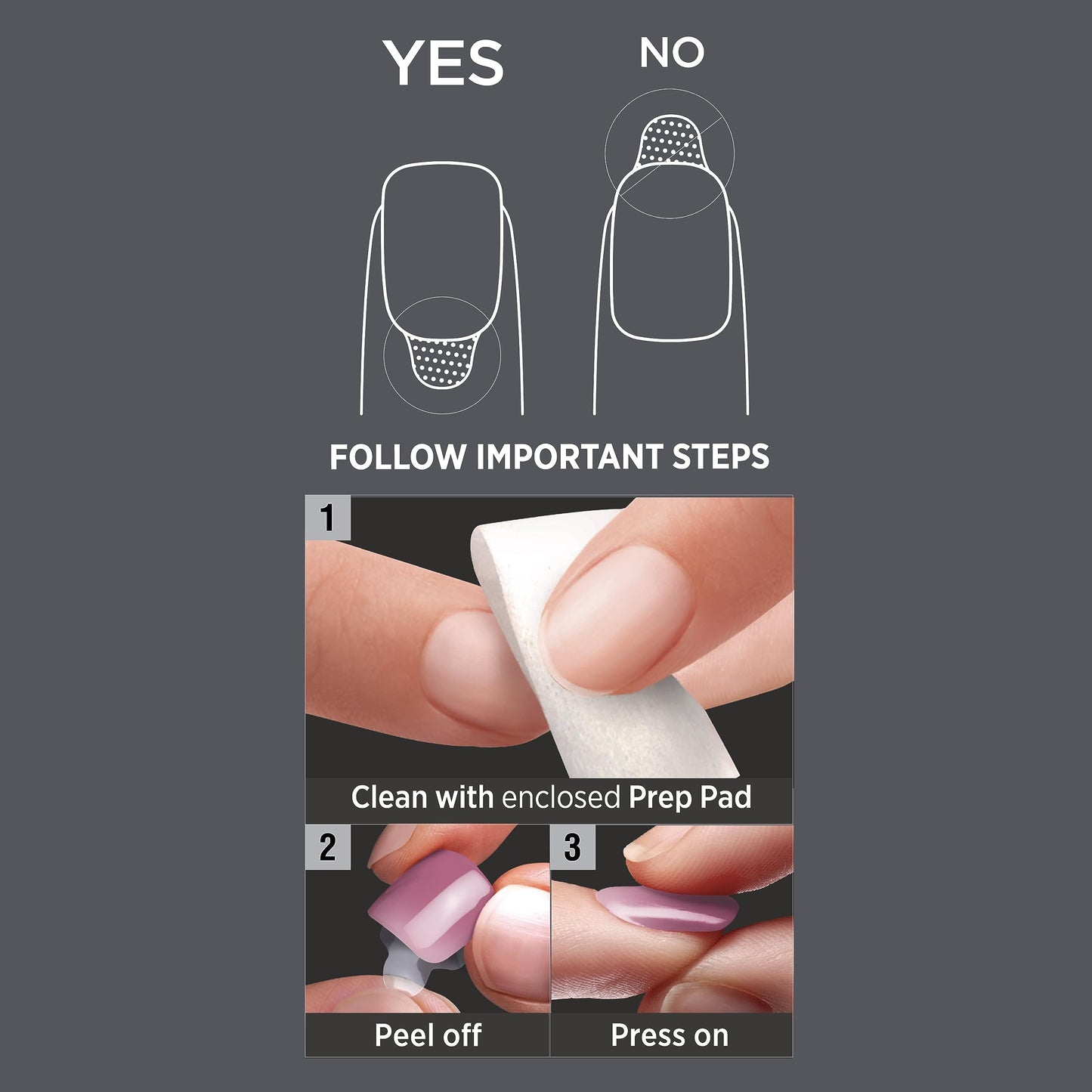 KISS imPRESS Color Press-On Manicure Halloween, Solid Red, Short Length, Square Shape, PureFit Technology, Chip Proof, Smudge Proof, Waterproof, Nail File, Manicure Stick & 30 Fake Nails