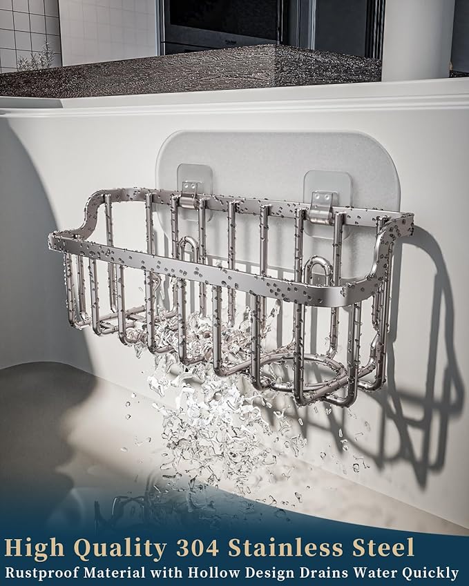 Consumest Sponge Holder Sink Caddy