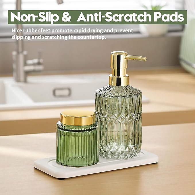2Pack Water Absorbing Stone Tray