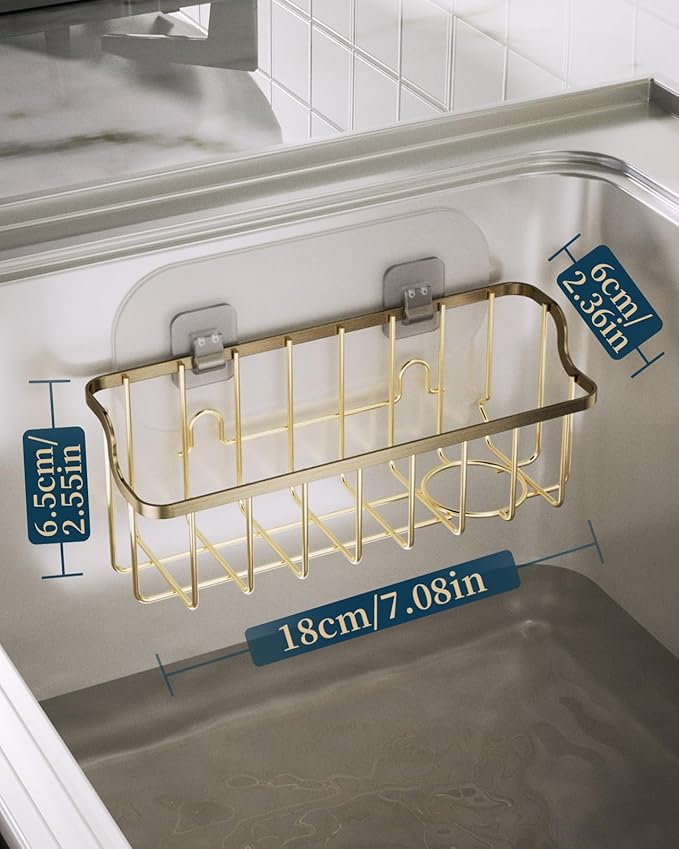 Consumest Sponge Holder Sink Caddy
