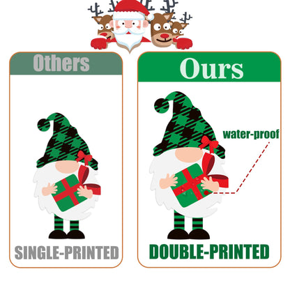 Funnlot Christmas Window Clings - 316PCS Christmas Decorations Window Stickers Decals for Glass Windows Office Home Indoor Outdoor