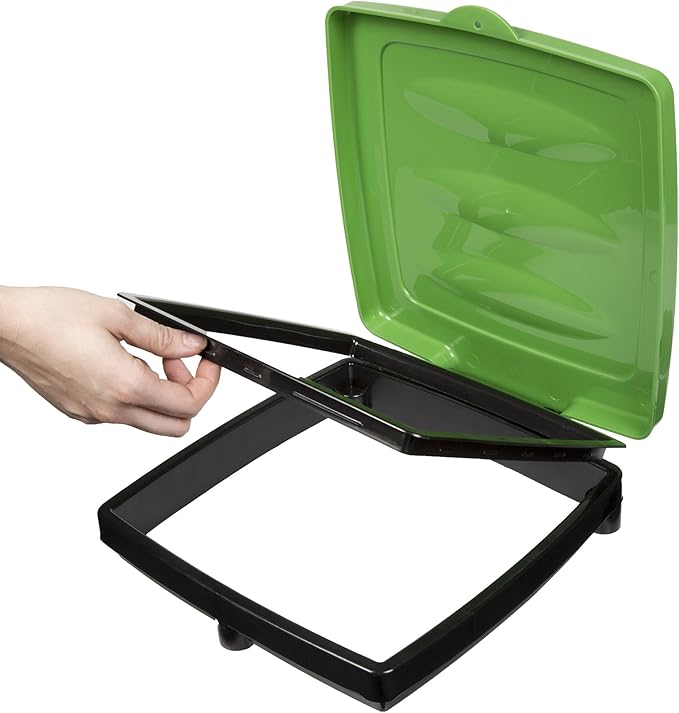 Portable Trash Bag Holder – Collapsible 13-Gallon Garbage Bin