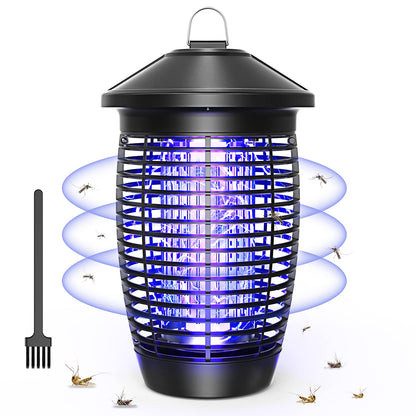 PALONE Electric Bug Zapper Outdoor, 20W Electirc Fly Zapper Indoor with Sturdy Top Hook, 4500V Mosquito Zapper Indoor with 3.9ft PVC Wire, Waterproof Bug Zapper for Outdoor, Garden, Bedroom