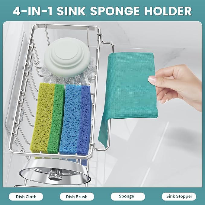 StorageRight 4-in-1 Sponge Holder