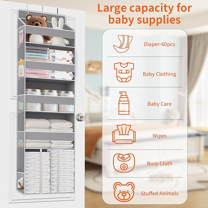 Heavy Duty Over the Door Organizer