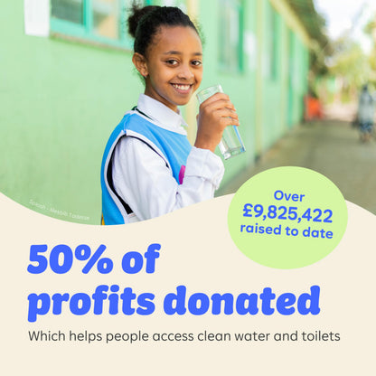 Who Gives A Crap – 100% Recycled, Twice as Long, Sustainable Toilet Roll, Box of 48 (3-Ply, 400 Sheets) - Soft, Strong, Sustainable